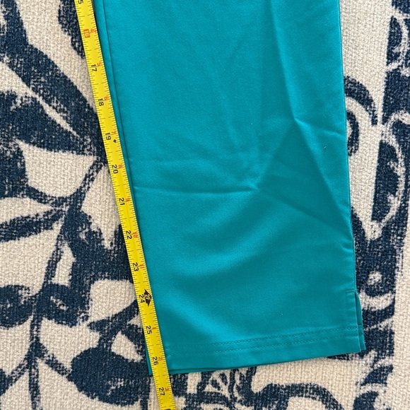 Figs Teal Yola Small Petite Skinny Scrub Pants - Picture 4 of 7